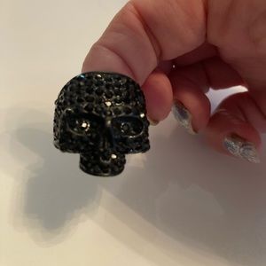 HARLEY DAVIDSON WILLIE G CRYSTAL STRETCH RING